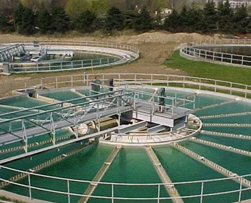 IP video monitoring system, telecommunication and paging system for Gilan (Rasht) Wastewater Treatment Plant