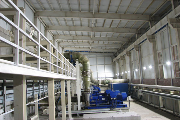 IP video monitoring system for 100,000 cubic meters water desalination in Bandar Abbas